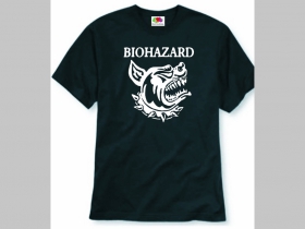 Biohazard čierne  pánske tričko 100 %bavlna